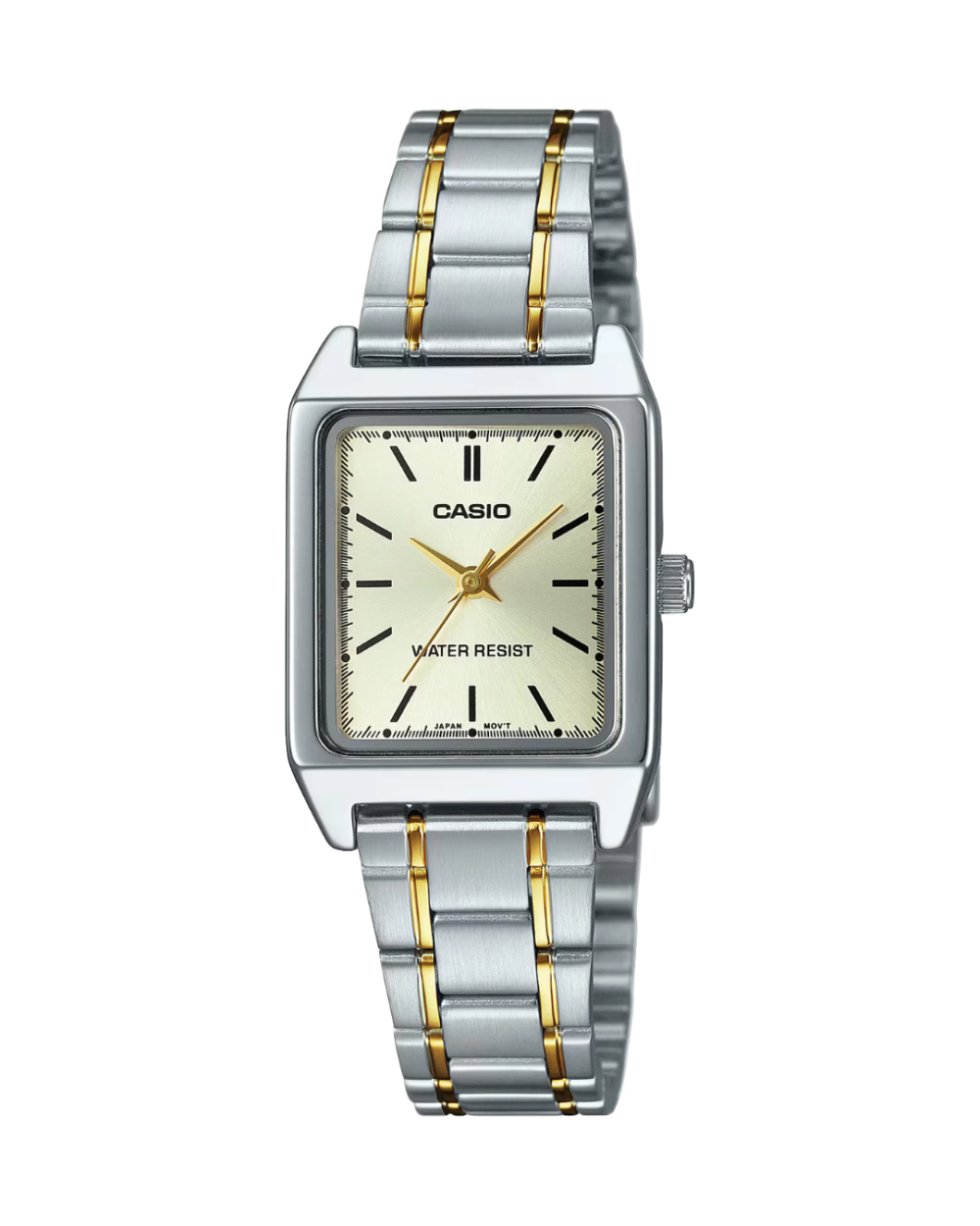 Casio LTP-V007SG-9EUDF Women’s Two-Tone Square Dial Watch