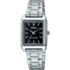 Casio LTP-V007D-1E Women’s Black Dial Square Watch