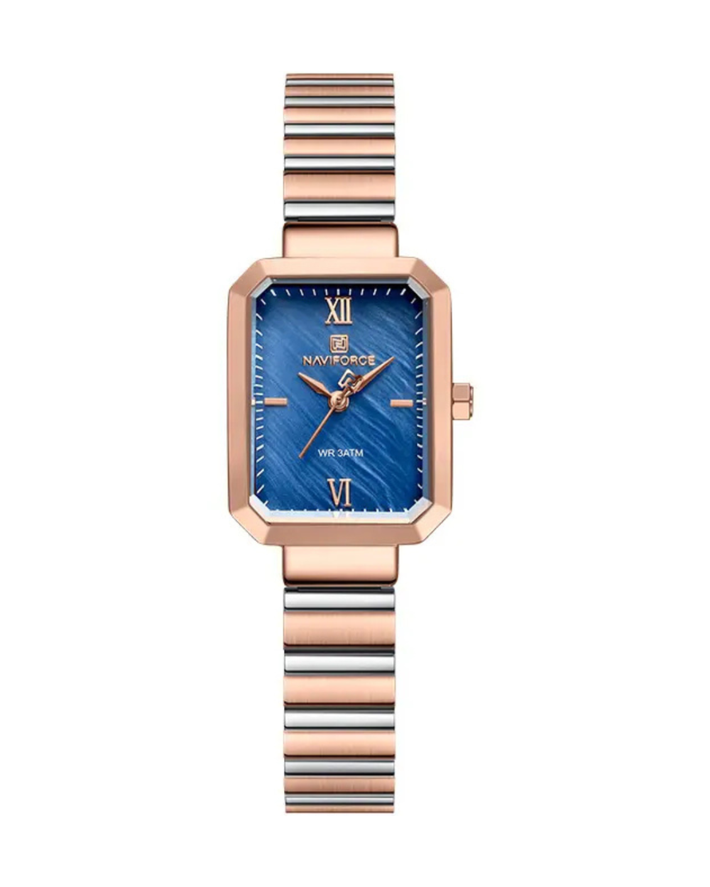 Naviforce NF5050 Women’s Analog Rose Gold Stainless Steel Watch