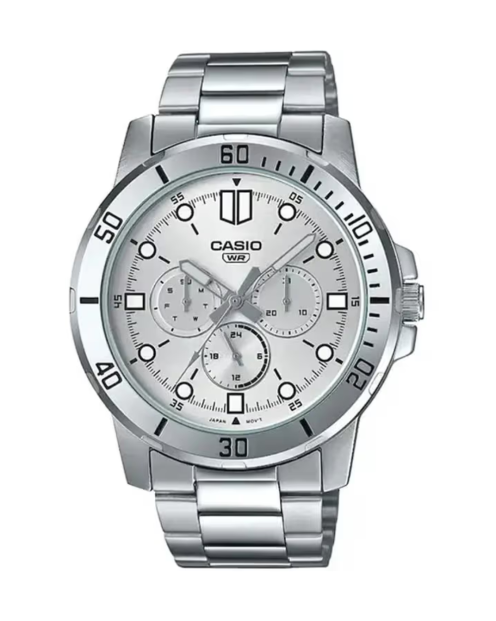 Casio MTP-VD300D-7EUDF Men’s Multi-Function Stainless Steel Watch