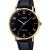 Casio MTP-VT01GL-1B2UDF Men's Classic Watch with Leather Strap