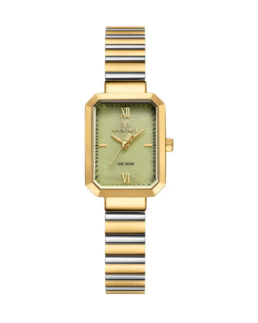 Naviforce NF5050 Women’s Analog Gold Stainless Steel Watch