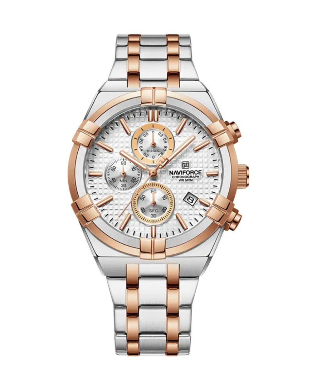 Naviforce NF8042 Men's Chronograph Stainless Steel Watch