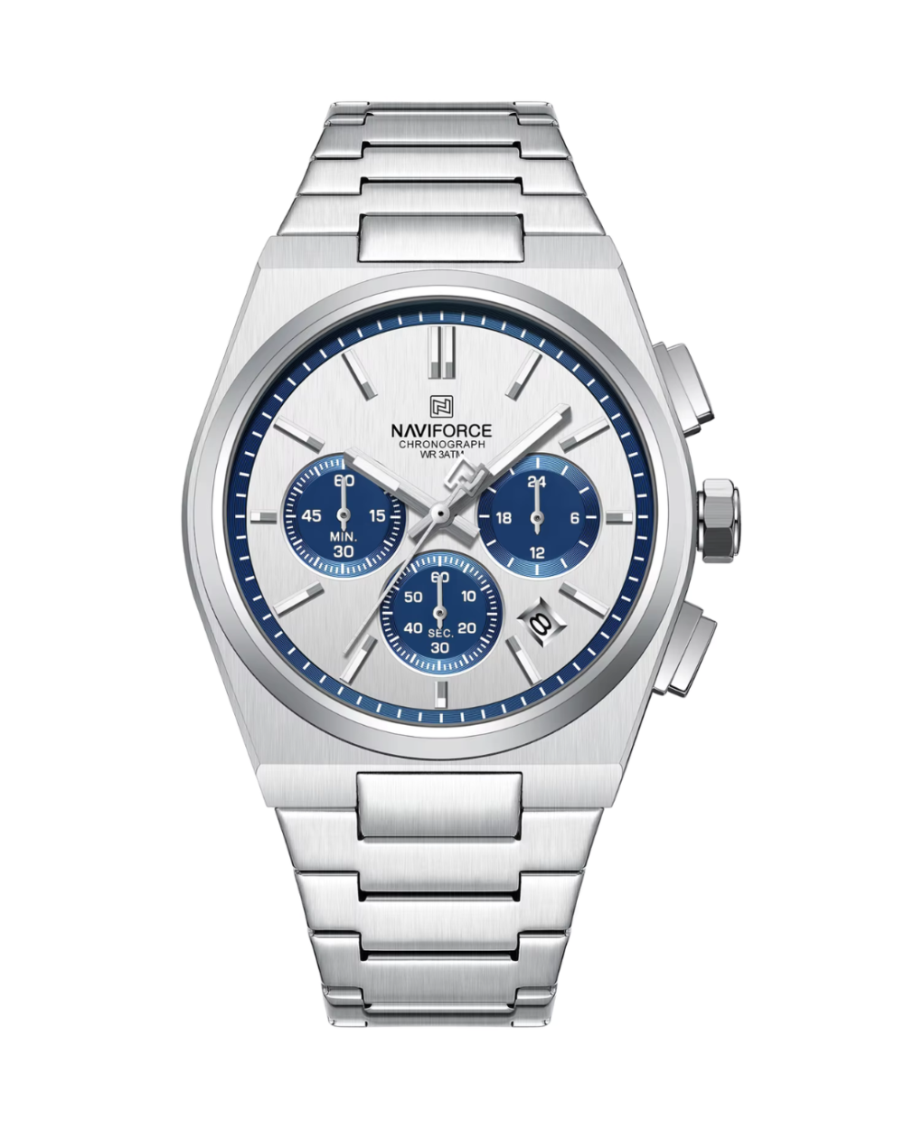 Naviforce NF8048 Men’s Chronograph Stainless Steel Watch
