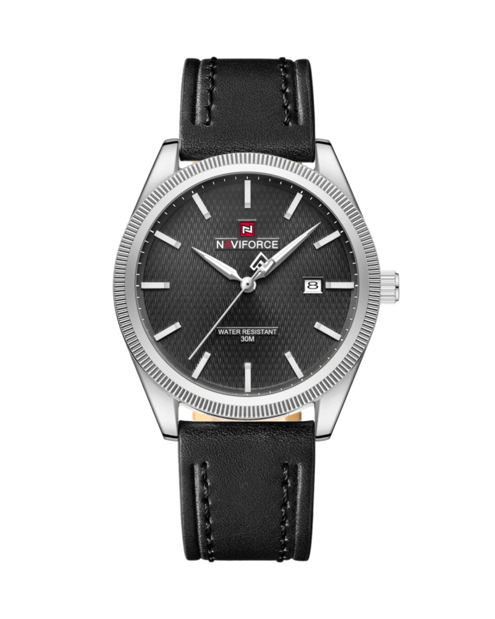 Naviforce NF9276L Men’s Leather Strap Quartz Watch