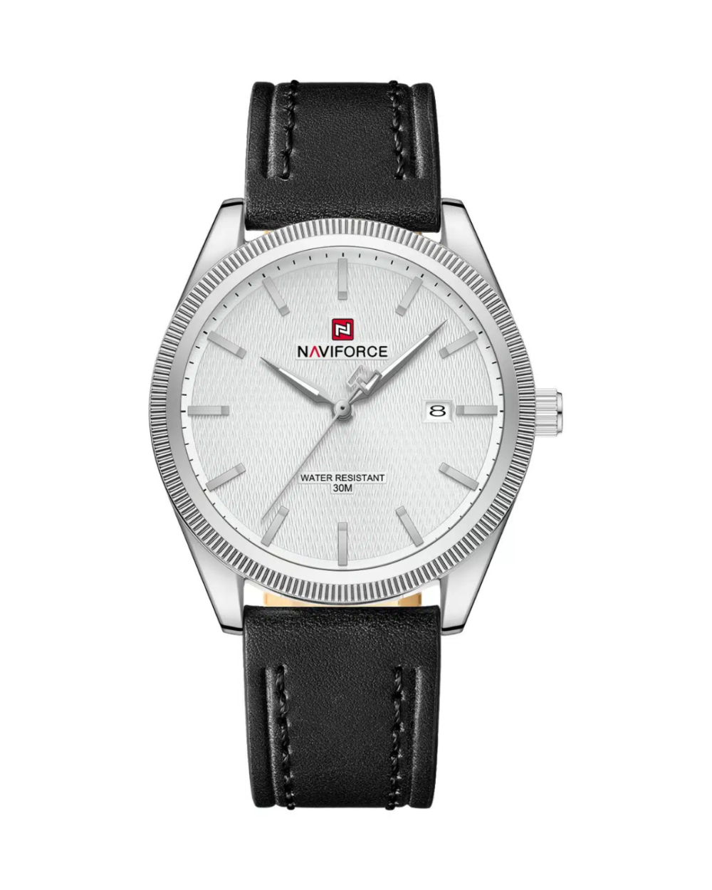 Naviforce NF9276L Men’s Leather Strap Quartz Watch