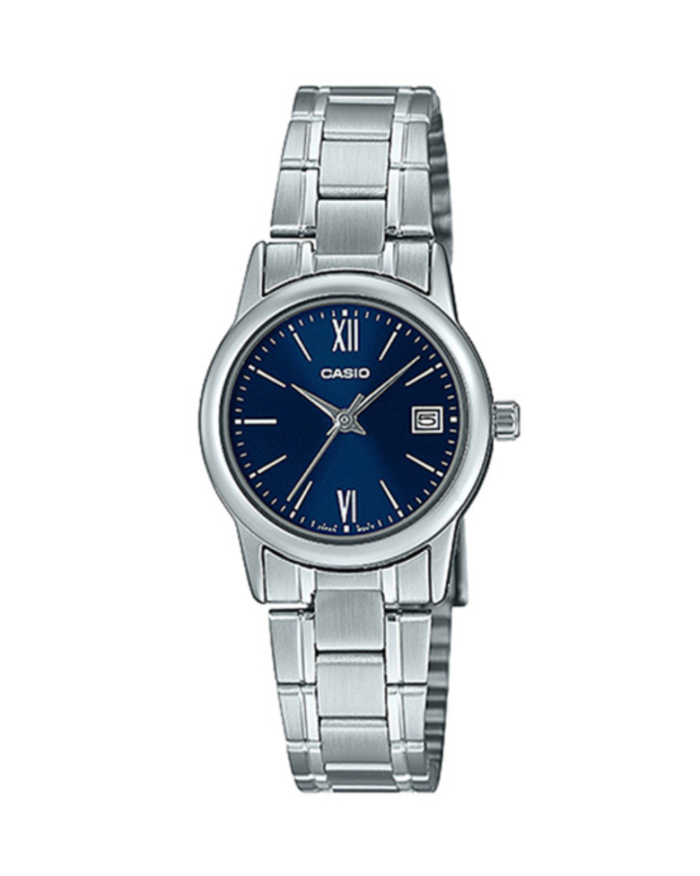 Casio LTP-V002D-2B3 Women’s Stainless Steel Analog Watch