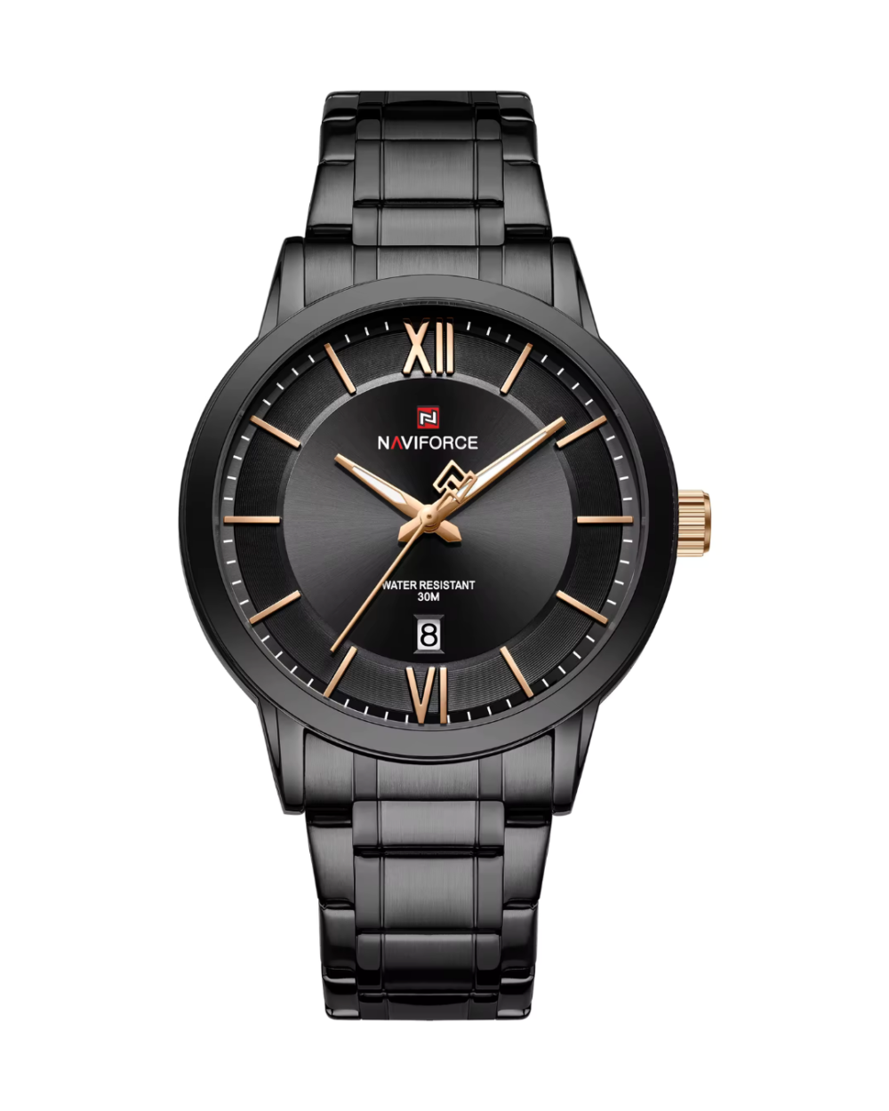 Naviforce NF9254 Men’s Two-Tone Quartz Stainless Steel Watch