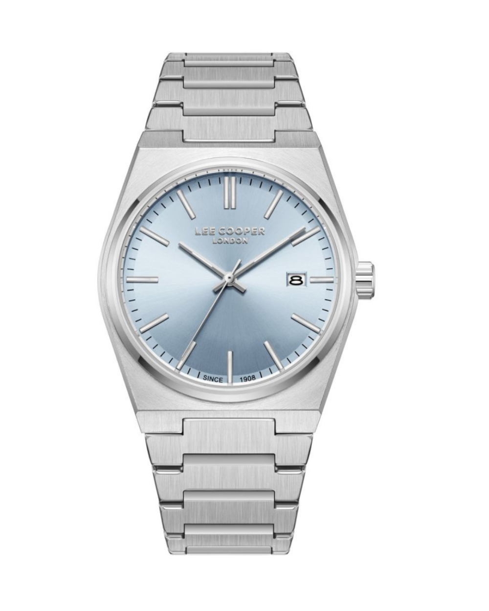 Lee Cooper LC08196.301 Men’s Blue Dial Stainless Steel Watch