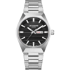 Lee Cooper LC08363.350 Men’s Black Dial Stainless Steel Day-Date Watch