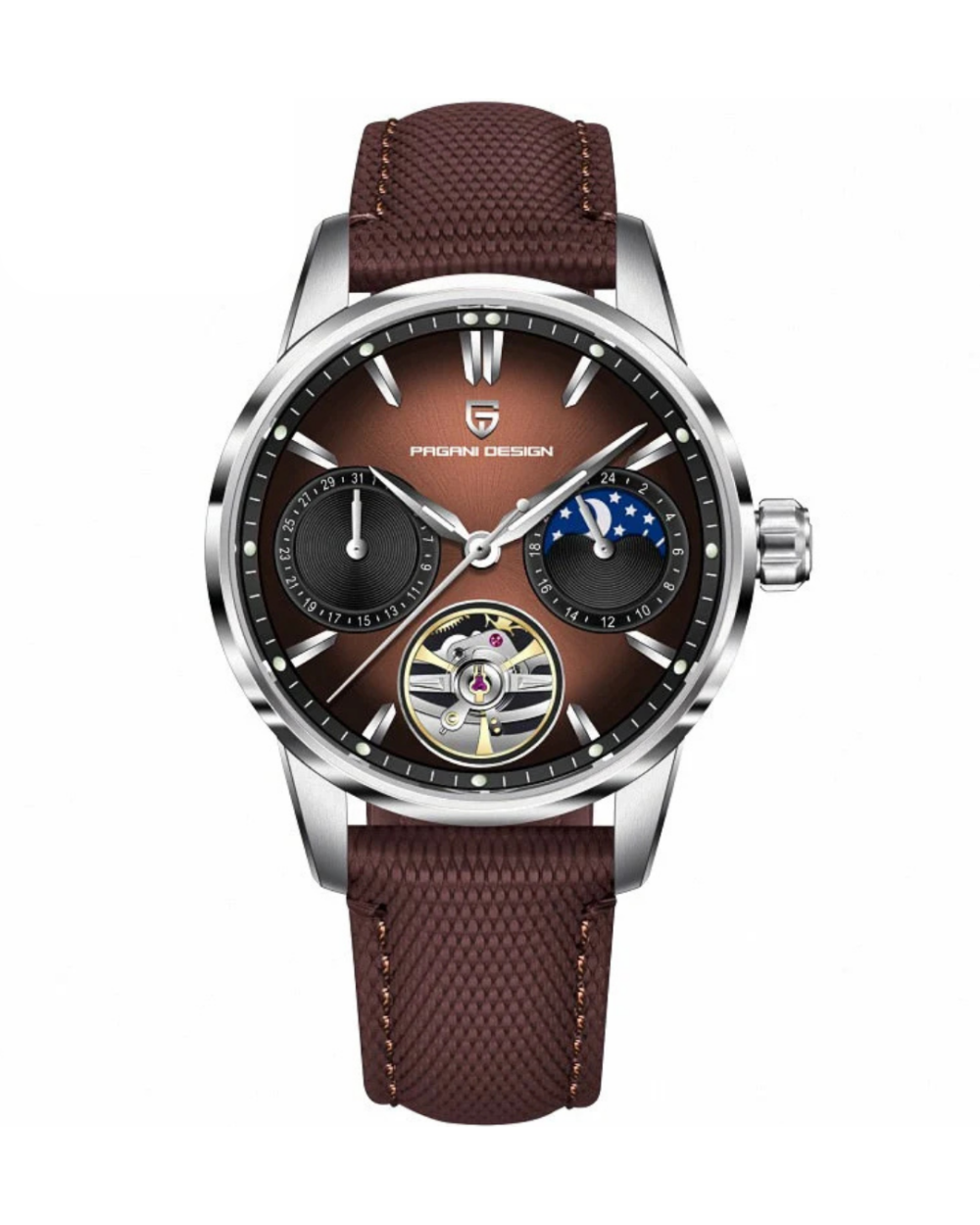 Pagani Design PD-YS021 Men’s Automatic Sapphire Crystal Watch